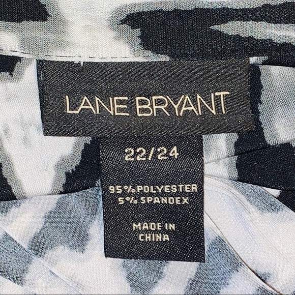 LANE BRYANT ⭐️ Long Sleeve Animal Print Dress - Picture 9 of 9